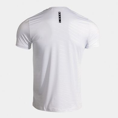 Kurzarmshirt mann R-Night  weiß