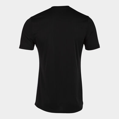 Camiseta manga corta hombre City II negro blanco