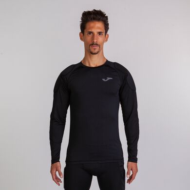 Tricou cu mânecă lungă bărbaȚi Protec negru