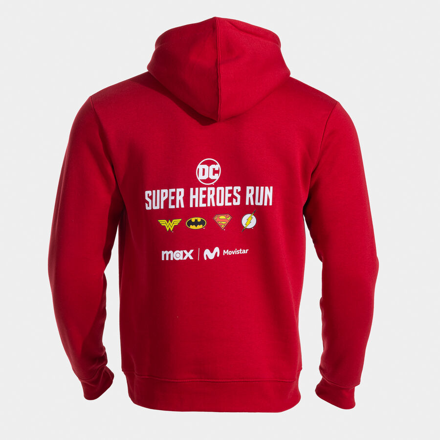 SUDADERA CON CAPUCHA DC SUPER HEROES RUN