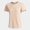 Tricou cu mânecă scurtă damă Desert roz deschis