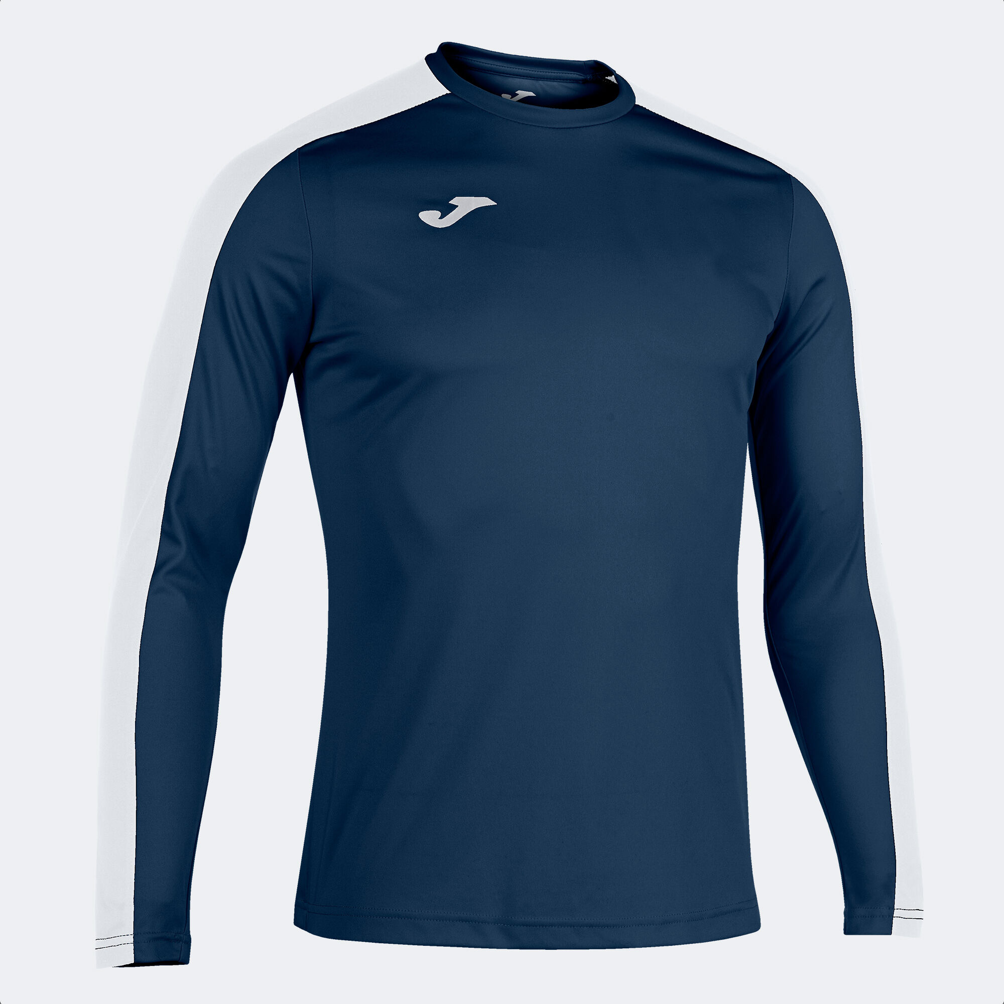 Maillot manches longues homme Academy III bleu marine blanc