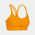 SUJETADOR DEPORTIVO MUJER CORE NARANJA