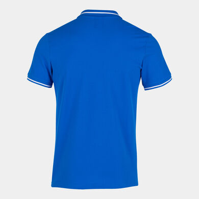 Polo shirt short-sleeve man Confort II royal blue