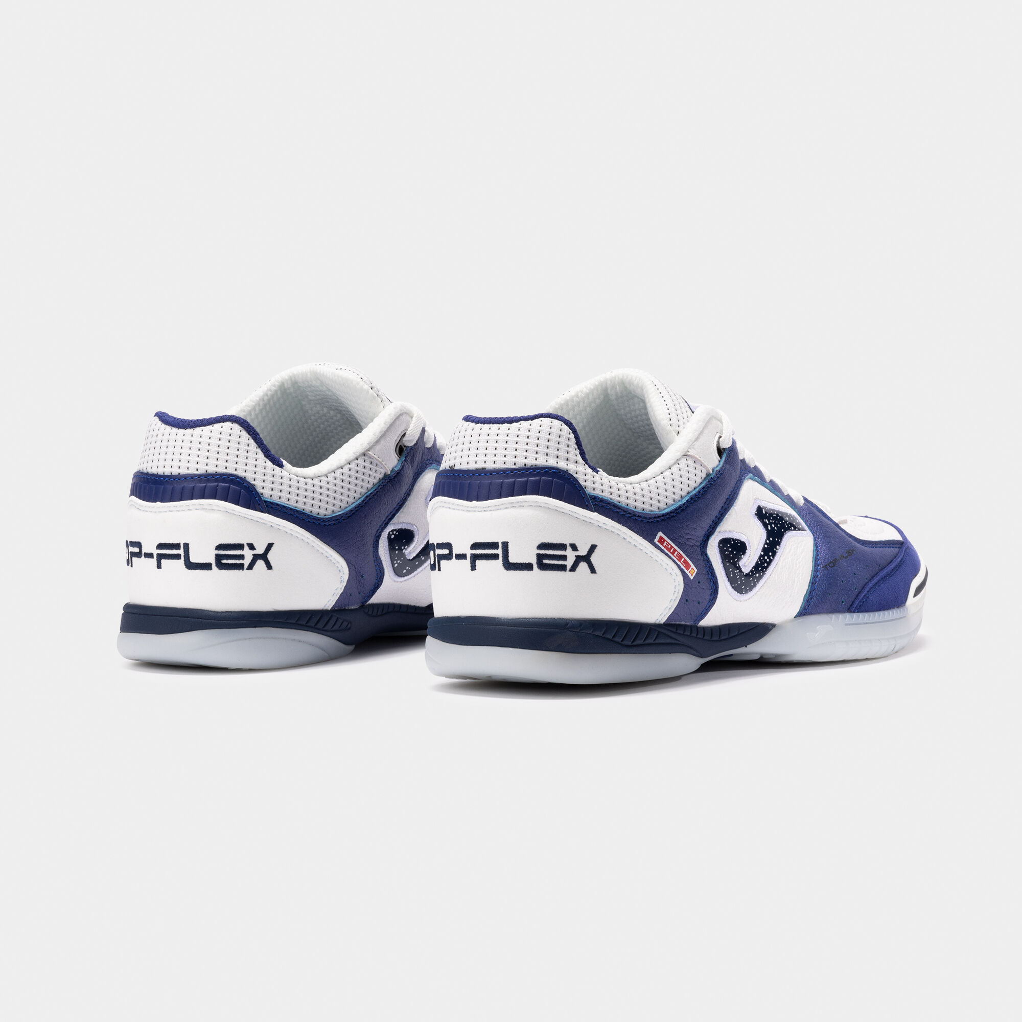 Futsal shoes Top Flex 25 indoor white royal blue | JOMA®