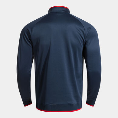 Sudadera hombre Combi Premium dark navy rojo