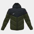 Anorak hombre Park caqui negro