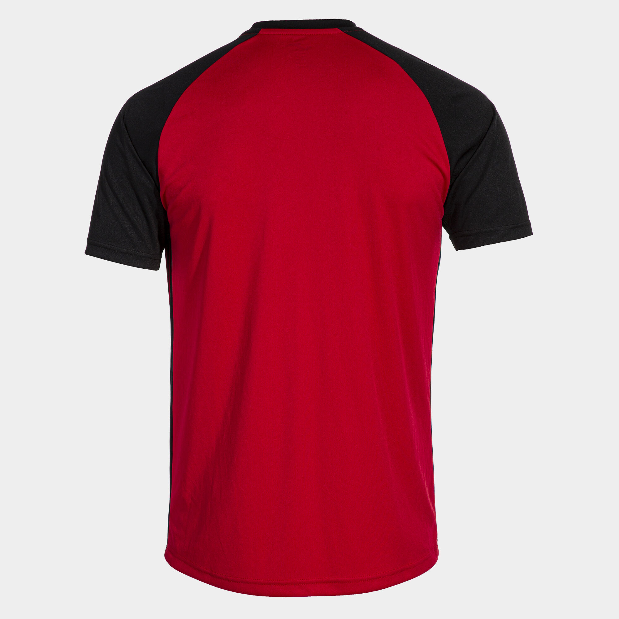 Shirt short sleeve man Tiger VI red black
