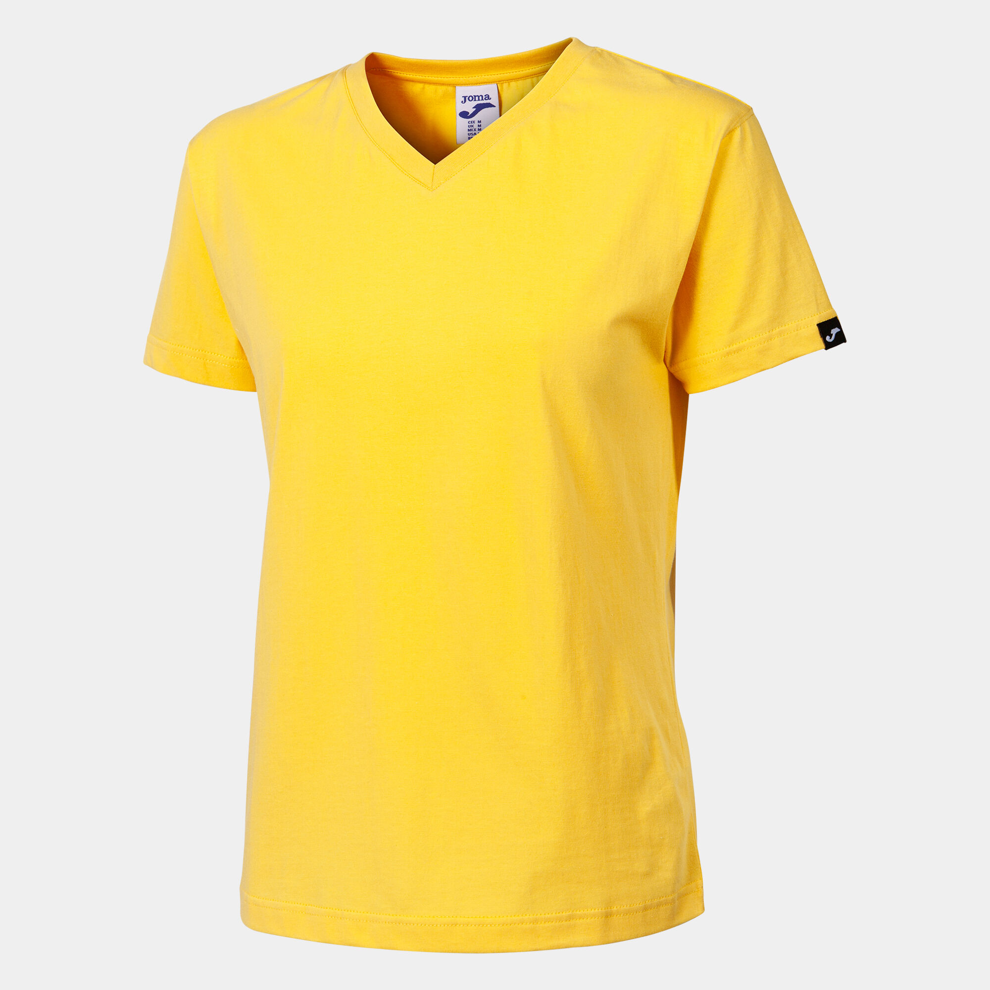 T-shirt manga curta mulher Versalles amarelo