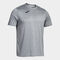 Shirt short sleeve man Combi melange gray