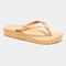 Casual flip-flops S.Luna Lady 25 woman beige