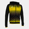 Giacca con cappuccio uomo Tiger V nero giallo