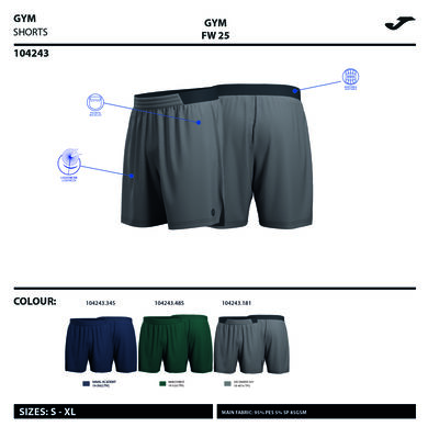 Bermuda shorts man Core blue