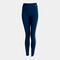 Long tights woman Combi Torneo navy blue white