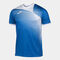 Maglia a manica corta uomo Hispa II blu reale bianco