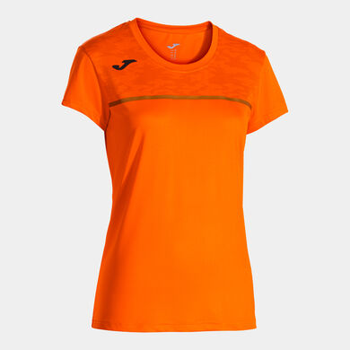 Maillot manches courtes femme Record III orange