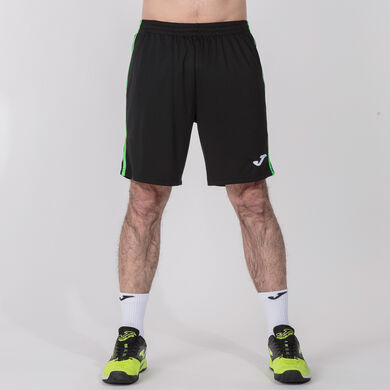 Bermuda homme Open III noir vert fluo