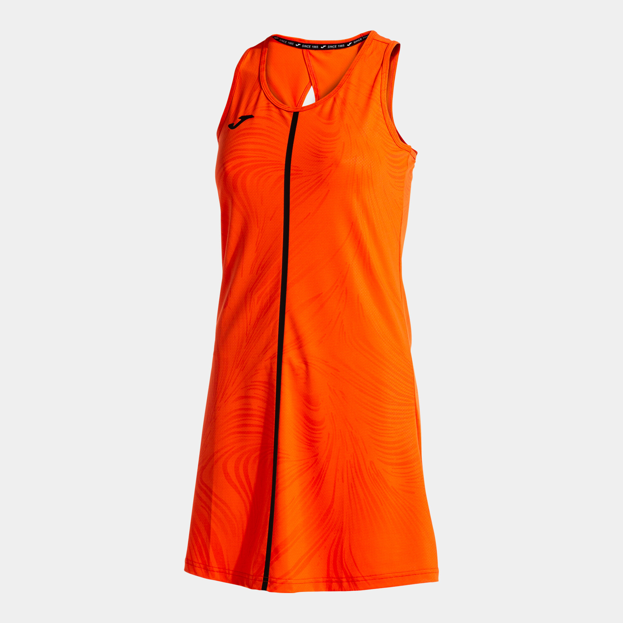 Kleid frau Challenge orange