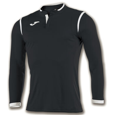 Camiseta manga larga hombre Toletum negro blanco