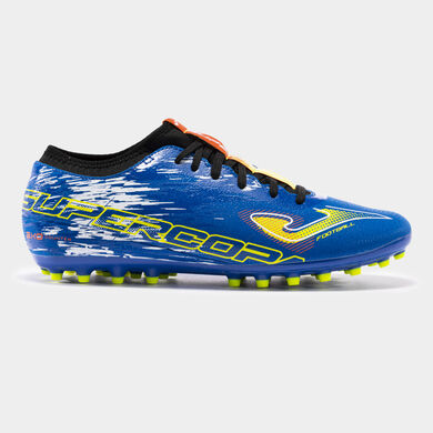 Botas fútbol Supercopa 23 césped artificial AG marino