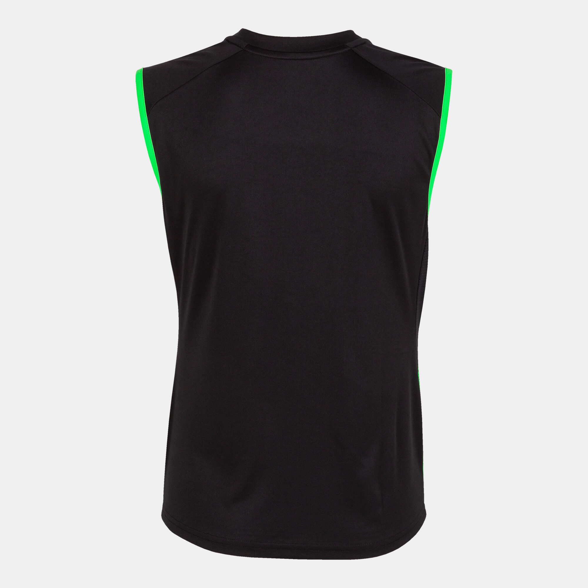 Camiseta sin mangas mujer Supernova III negro verde flúor
