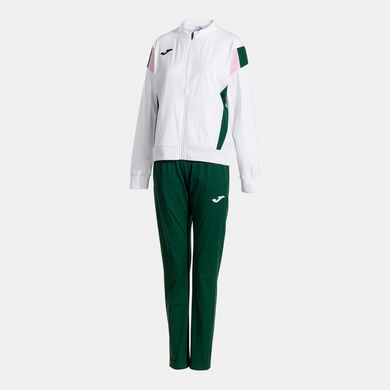 Tracksuit woman Montreal white green