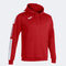 Hooded sweater man Championship IV red white