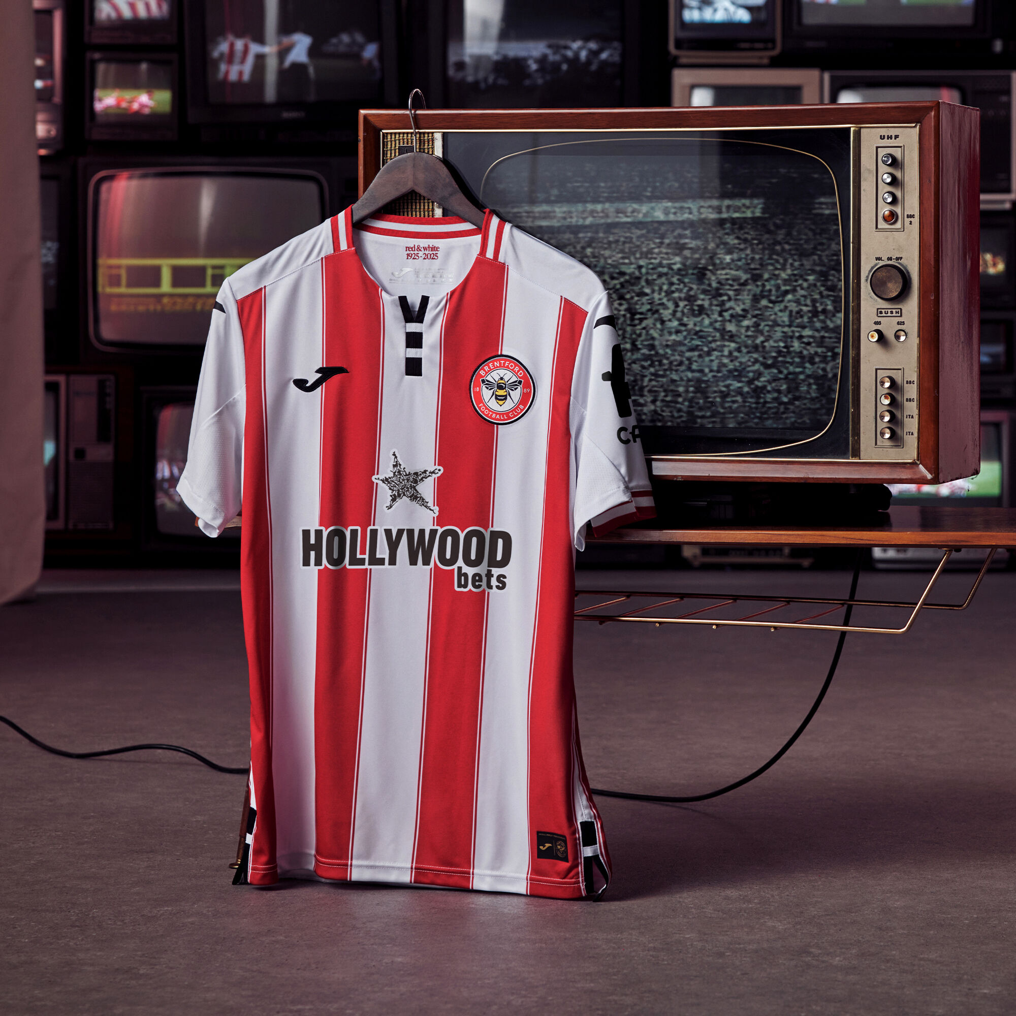 Shirt short sleeve home kit Brentford FC 25/26 | JOMA®
