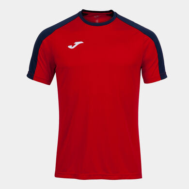 Maillot manches courtes homme Eco Championship rouge bleu marine