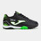 Botas fútbol Toledo Jr 25 moqueta - turf junior negro