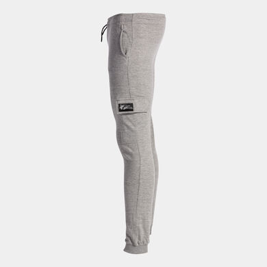 Lange hose mann California melange-grau