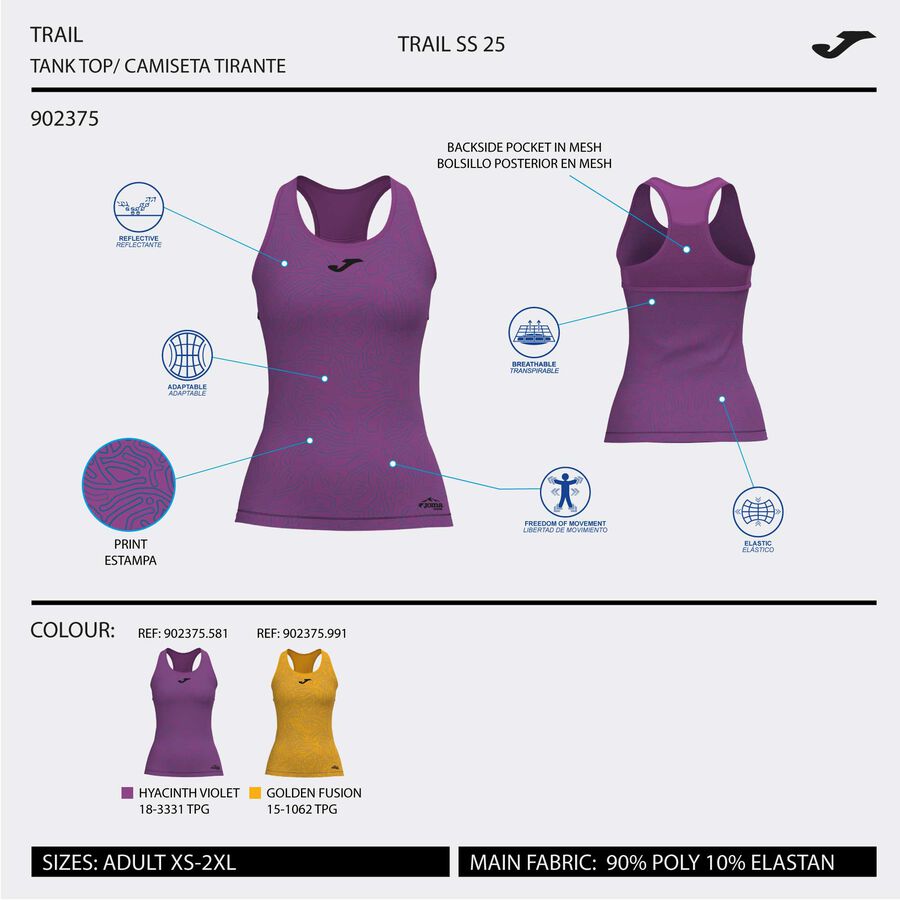 CAMISETA TIRANTES R-NATURE