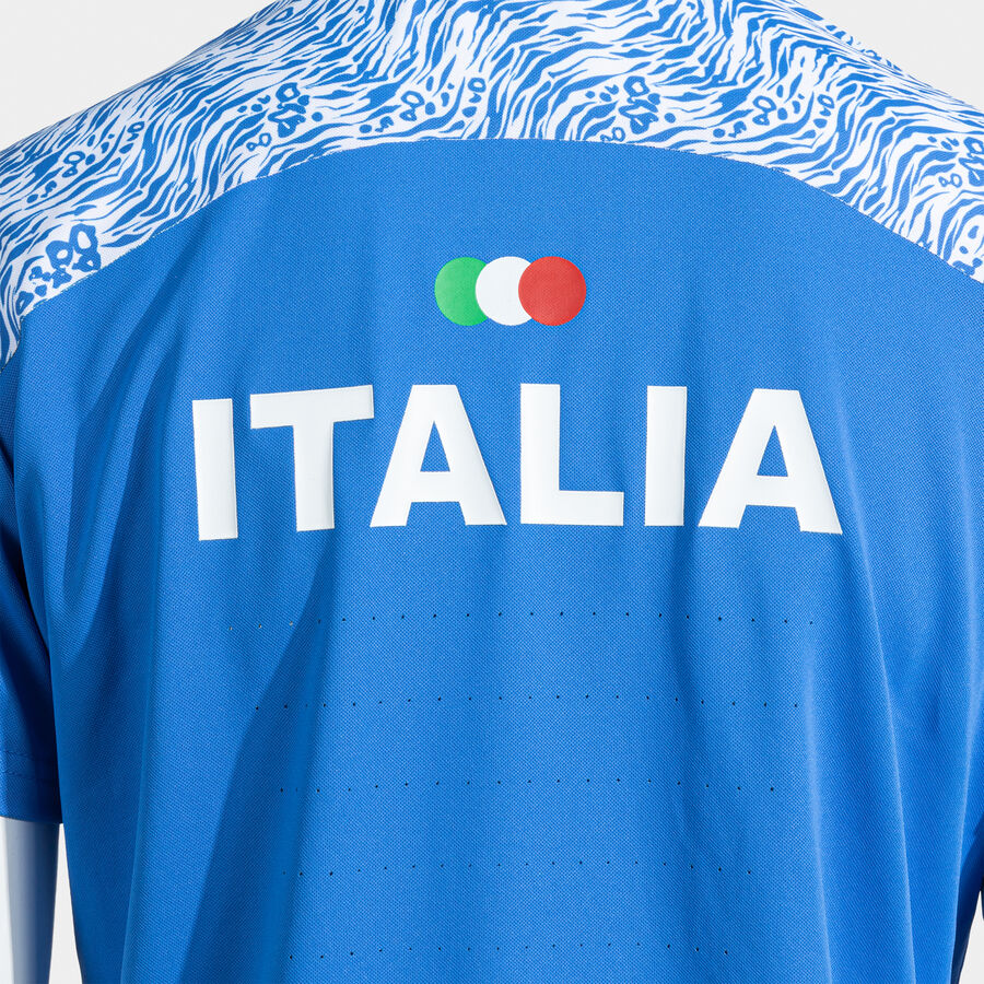 POLO MANGA CORTA MUJER COMP. OFI. FED. ITALIA TENIS Y PADEL