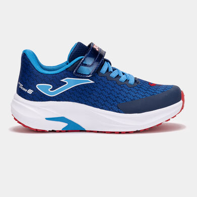 Zapatillas running Super Cross Jr Superman Warner Bros junior marino