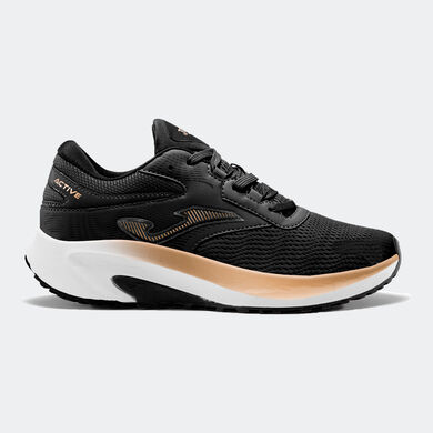 Pantofi sport alergare Active Lady 25 damă negru aur