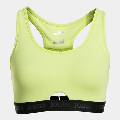Brassière de sport femme R-Night Iconic vert citron