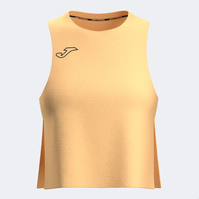 Koszulka bez rękaw&oacute;w kobiety R-City Ozone szafranowy