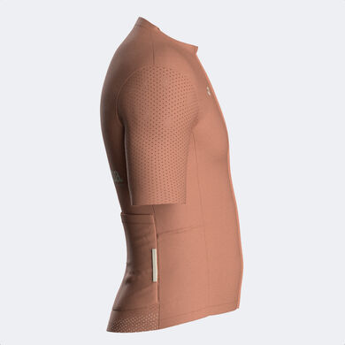 Cycling jersey unisex Crono light brown