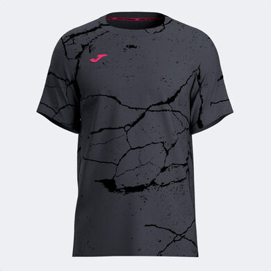 Camiseta manga corta hombre R-Night antracita negro