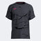 Camiseta manga corta hombre R-Night antracita negro