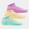 Calcetines unisex amarillo morado verde