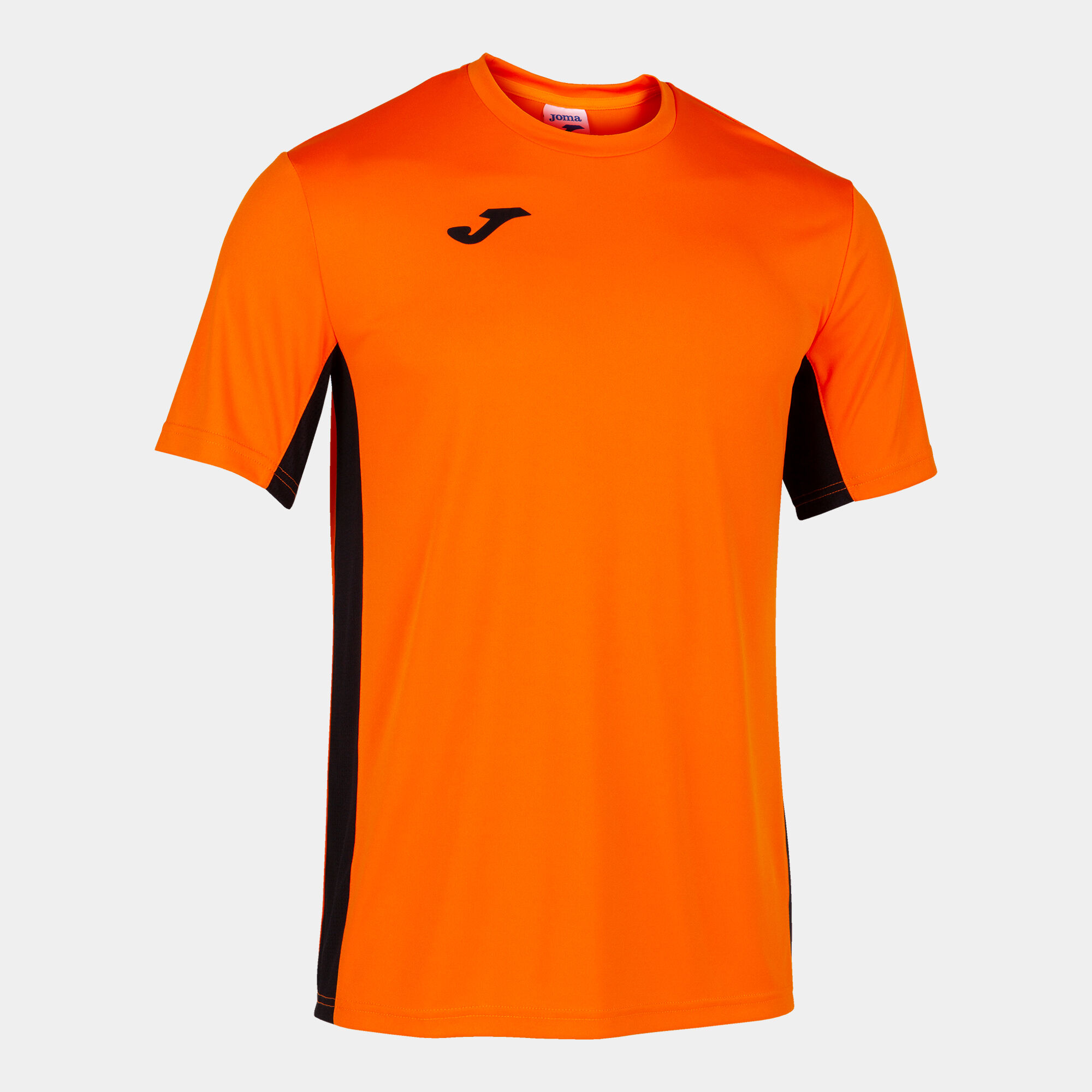T-shirt manga curta homem Cosenza laranja preto
