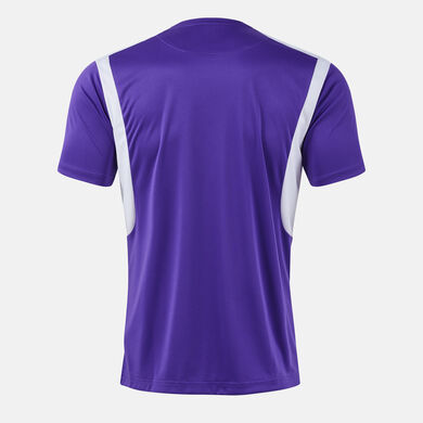 Camiseta manga corta hombre Winner IV violeta blanco