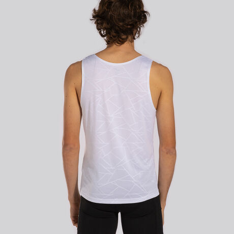 Camiseta tirantes hombre blanca