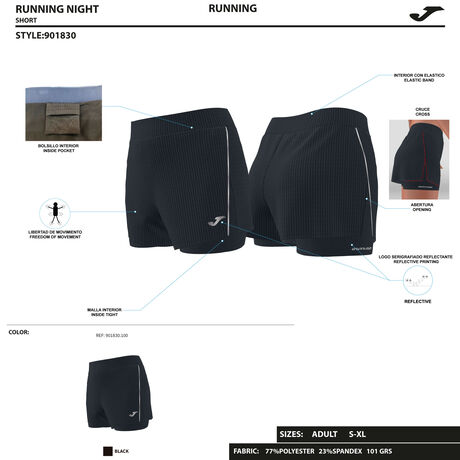 SHORT R-NIGHT