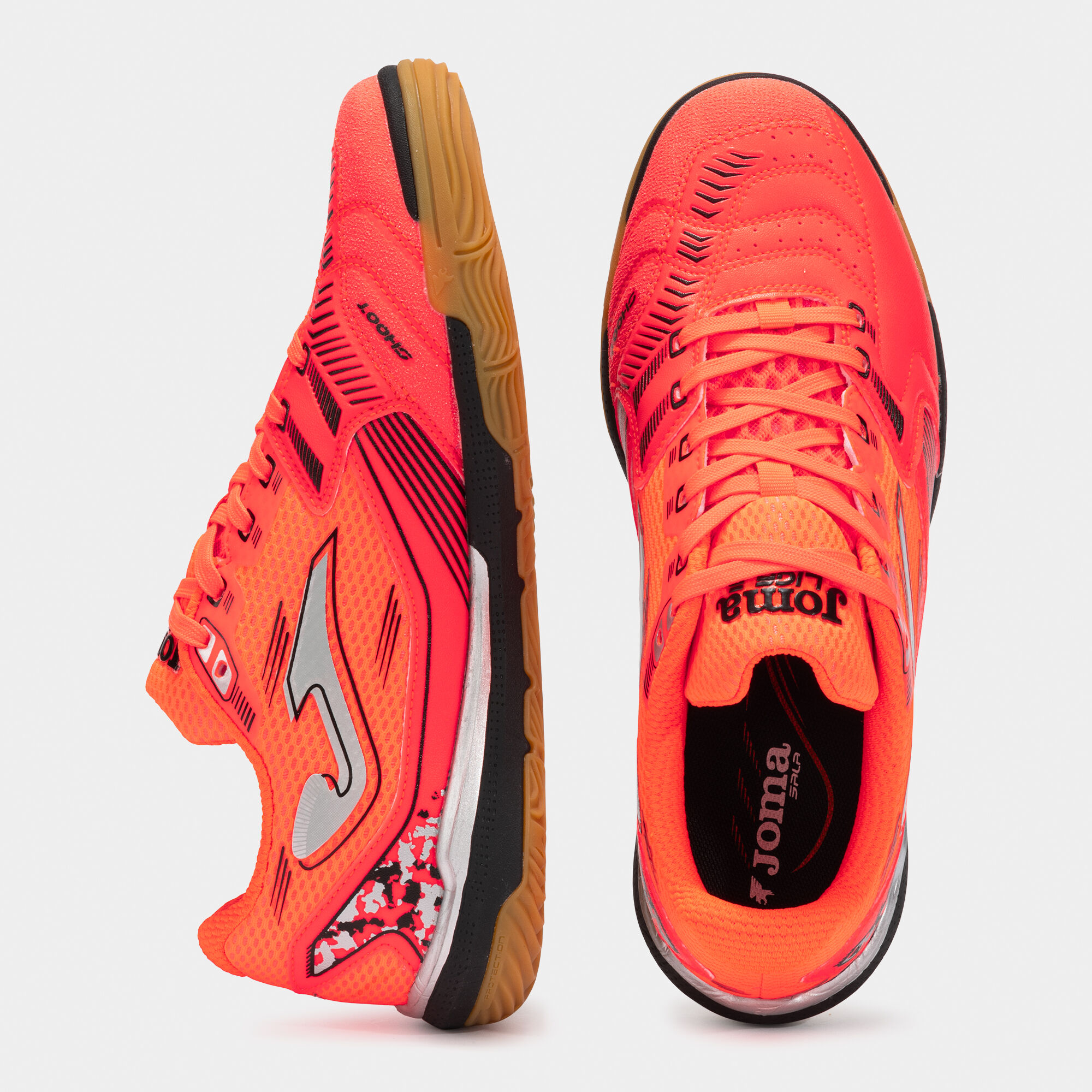 【匿名配送】【入手困難】JOMA　フットサルシューズ　赤　ドリブリング　25 Futsal shoes Liga 5 25 indoor red | JOMA®