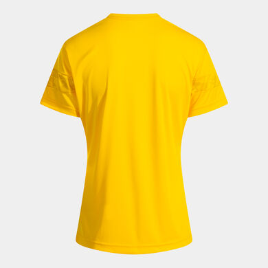 Shirt short sleeve woman Championship VIII yellow