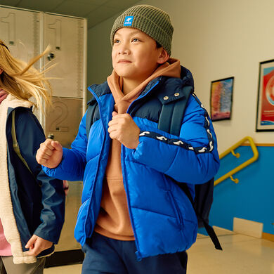 Anorak junior Kids Camp azul