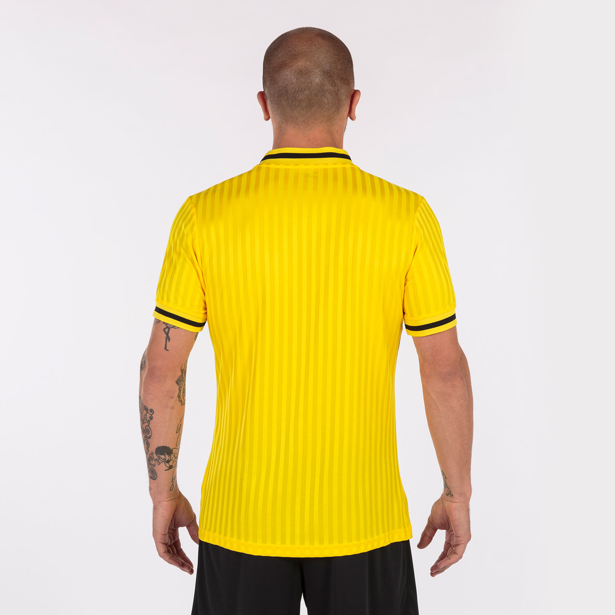 Camiseta manga corta hombre Toletum III amarillo