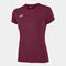 Maglia a manica corta donna Combi bordeux